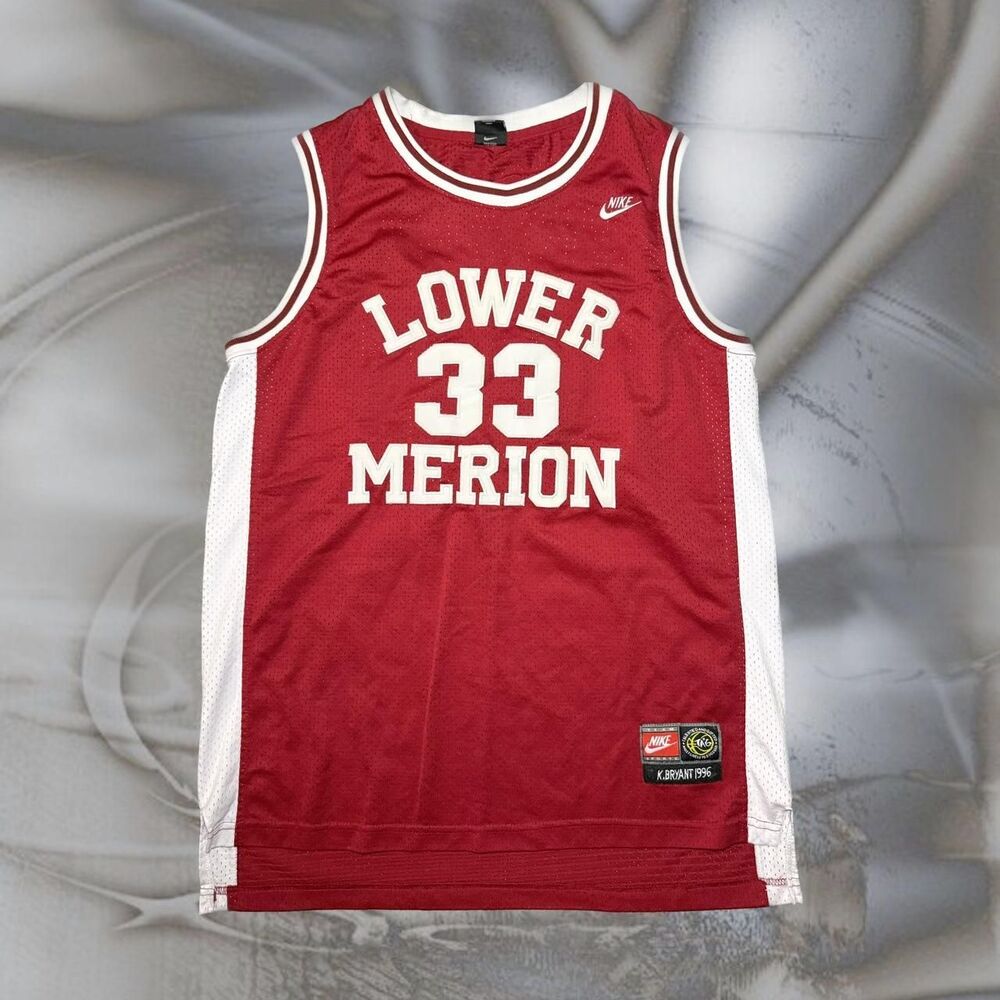 Nike Men's Red and Burgundy Jersey
